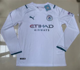 21-22 Manchester City Away Long sleeve Thailand Quality