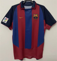 03-04 FC Barcelona home Retro Jersey Thailand Quality