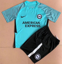 21-22 Brighton Hove Albion Away Set.Jersey & Short High Quality