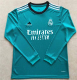 21-22 Real Madrid Third Away Long sleeve Thailand Quality