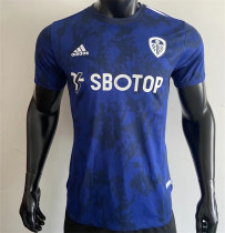 21-22 Leeds United Away Player Version Thailand Quality