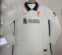 21-22 Liverpool Away Long sleeve Thailand Quality