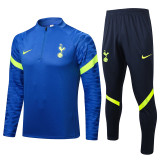21-22 Tottenham Hotspur (bright blue) Adult Sweater tracksuit set