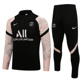 21-22 Paris Saint-Germain (black) Adult Sweater tracksuit set