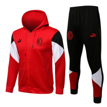 21-22 AC Milan (Red) Jacket and cap set training suit Thailand Qualit
