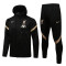 21-22 Liverpool (black) Jacket and cap set training suit Thailand Qualit