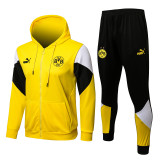 21-22 Borussia Dortmund (yellow) Jacket and cap set training suit Thailand Qualit
