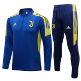 21-22 Juventus FC (bright blue) Adult Sweater tracksuit set