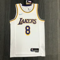 Los Angeles Lakers 75周年 湖人队 白色 8号 科比