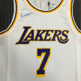 Los Angeles Lakers  75周年 湖人队 白色 7号 安东尼