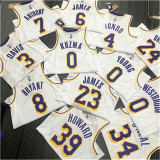 Los Angeles Lakers 75周年 湖人队 白色 4号 朗多