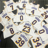 Los Angeles Lakers 75周年 湖人队 白色 0号 尼克杨 YOENG