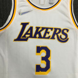 Los Angeles Lakers 75周年 湖人队 白色 3号 戴维斯
