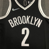 Brooklyn Nets 75周年 篮网队 黑色 2号 格里芬