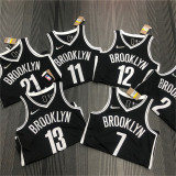 Brooklyn Nets 75周年 篮网队 黑色 21号 阿尔德里奇
