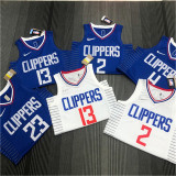 Los Angeles Clippers 75周年 快船队 蓝色 4号 朗多