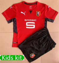 Kids kit 21-22 Stade Rennais F.C. home Thailand Quality