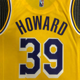 Los Angeles Lakers 75周年 湖人队 黄色 39号 霍华德