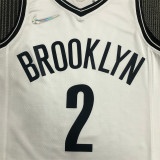 Brooklyn Nets 75周年 篮网队 白色 2号 格里芬
