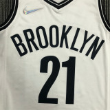 Brooklyn Nets 75周年 篮网队 白色 21号 阿尔德里奇