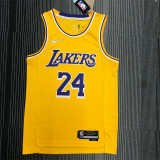 Los Angeles Lakers 75周年 湖人队 黄色 24号 科比