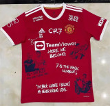 21-22 Manchester United (star style) Football cotton shirt Thailand Quality