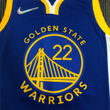 Golden State Warriors  75周年 勇士队 V领 蓝色 22号 维金斯