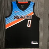 Oklahoma City Thunder  雷霆队 城市版 0号 威少
