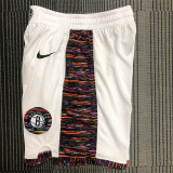 Brooklyn Nets   篮网队迷彩（白色） 短裤