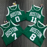 Boston Celtics 75周年 凯尔特人 绿色 11号 欧文