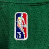 Boston Celtics 75周年 凯尔特人 绿色 11号 欧文