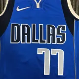 Dallas Lone Ranger 75周年 独行侠 蓝色 77号 东契奇