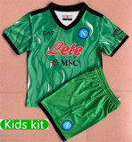 Kids kit 21-22 SSC Napoli (Goalkeeper) Thailand Quality