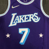 Los Angeles Lakers  75周年 22赛季 湖人队 城市版 7号 安东尼