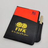 FIFA The referee's book of red and yellow cards