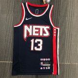 Brooklyn Nets 75周年 22赛季 篮网队城市版 13号 哈登