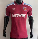 21-22 West Ham United home Player Version Thailand Quality