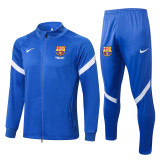 21-22 Barcelona (bright blue) Jacket Adult Sweater tracksuit set