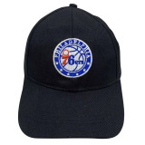 Philadelphia 76ers (black) peaked cap