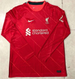 21-22 Liverpool home Long sleeve Thailand Quality