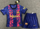 Kids kit 21-22 FC Barcelona Third Away Thailand Quality