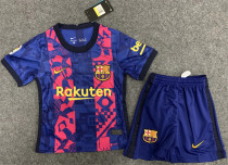 Kids kit 21-22 FC Barcelona Third Away Thailand Quality