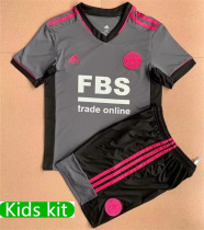 Kids kit 21-22 Leicester City Third Away (FBS) Thailand Quality