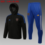 21-22 CA Boca Juniors (black) Windbreaker Soccer Jacket Training Suit