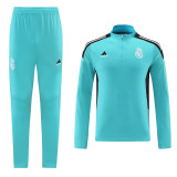 21-22 Real Madrid (green) Adult Sweater tracksuit set