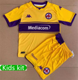 Kids kit 21-22 Fiorentina Third Away Thailand Quality