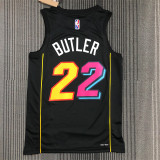 Miami Heat NBA  22赛季 热火队 城市版 22号 巴特勒