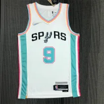 San Antonio Spurs  22赛季 马刺队 城市版 9号 帕克