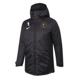 Long Pattern 21-22 Denver Nuggets (black) Jcotton-padded clothes Soccer Jacket