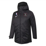 Long Pattern 21-22 Toronto Raptors (black) Jcotton-padded clothes Soccer Jacket